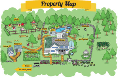 lambert's cove inn & resort on martha's vineyard - property map