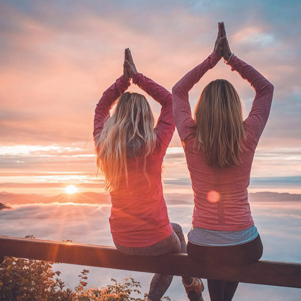 martha's vineyard hotel - resort amenities yoga pose at beach