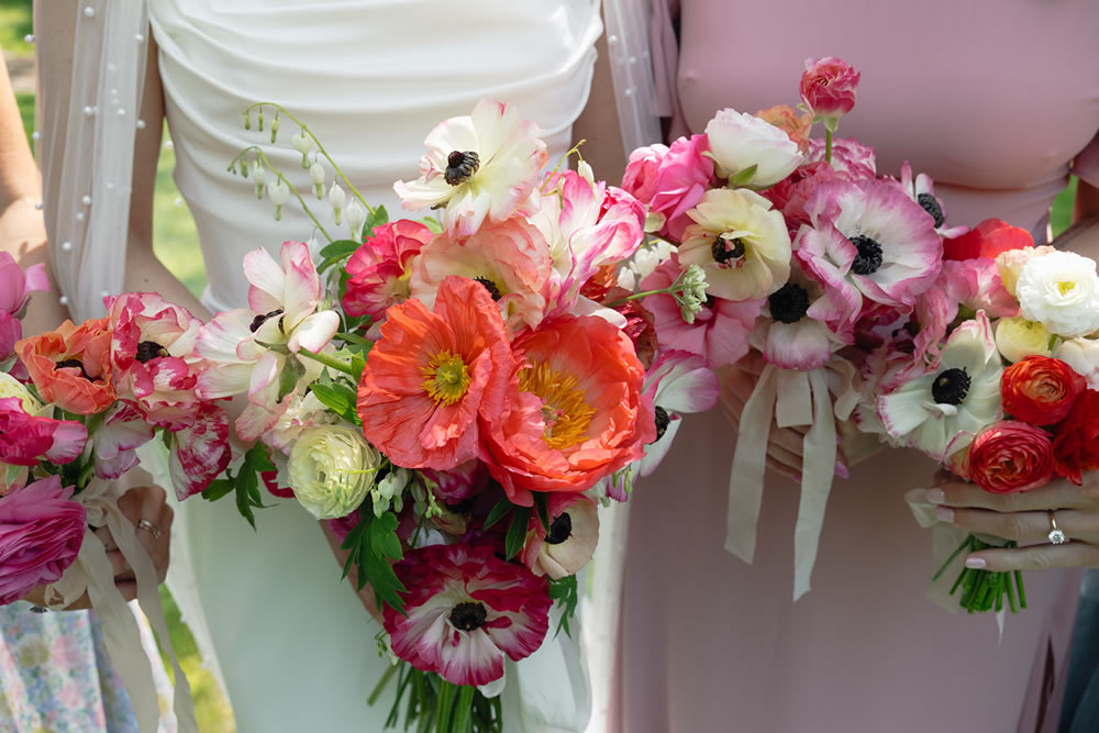 wedding flowers from gardens